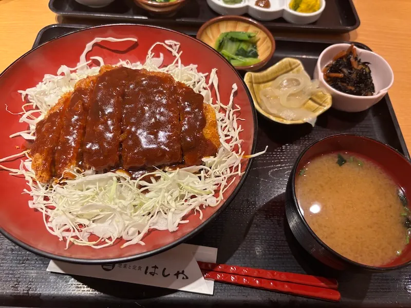 デミカツ丼